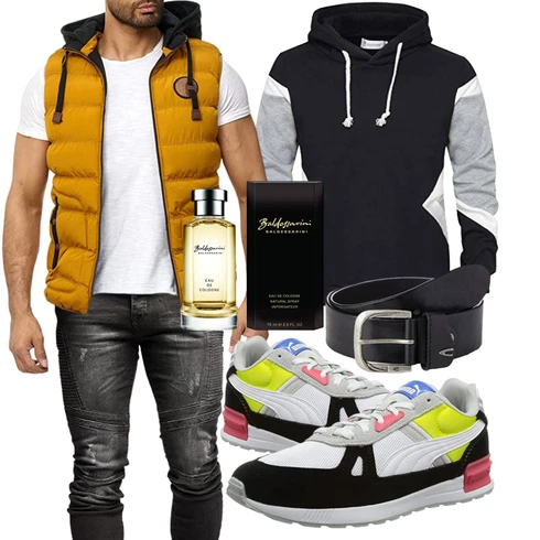 Gelb Jacke Winter Parka BLACKROCK kombinieren