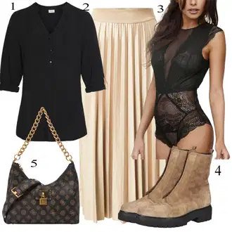 Jesenske Outfiti mit Roza/Bež/Modra Krilo Vila "zimska oblačila"