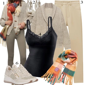 outfit mit Superga Superge z Bleščicami/Superge z ježkom/Superge Z Bočno Zadrgo/Teddy Superga/Superge Luknjasta Tamaris "Padajoča oblačila"