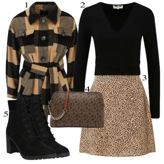 outfit mit Črna Timberland "Oblačila za jesen"