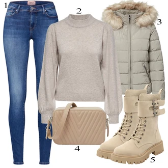 outfit mit Bullboxer "Oblačila za jesen"