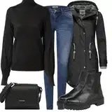 Gotički zimski kaputi outfiti image