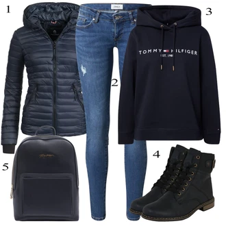 outfit mit Navahoo "Padajoča oblačila"