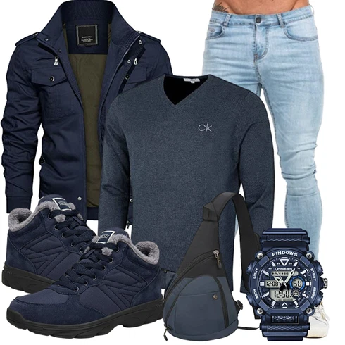 Blau Tasche/Hose/Bademode/Unkategorisiert/Sommerjacke KEFITEVD kombinieren