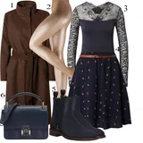VERO MODA Dlouhé Zimní Kabáty Outfity image