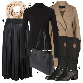 outfit mit Rieker "Oblačila za jesen"