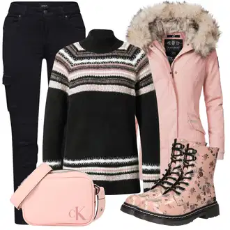Outfit sa Torba Za Preko Ramena Calvin Klein Jeans "Savršen za zimu"