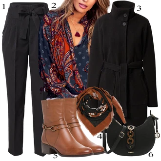 Zimske Outfiti mit Bluza & Tunika Lascana "Zimska oblačila"