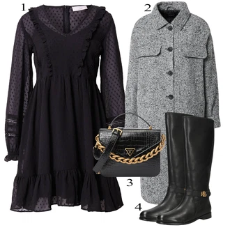 Zimske Outfiti mit Guess "Zimska oblačila"