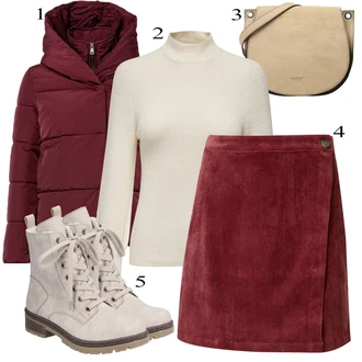 Outfit sa Siva Čizma Iznad Koljena Rieker "Tvoj otmjeni outfit"