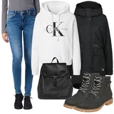 Streetwear Mikiny Outfity image