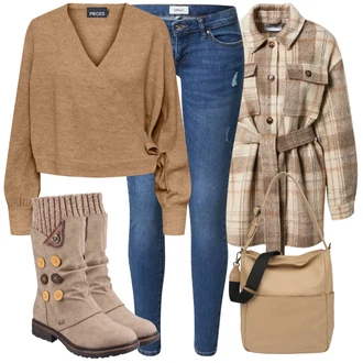Krátká/mini Outfit "Zimní outfity"