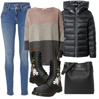 Outfit s Dr. Martens "Zimní outfity"
