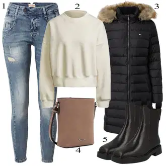 outfit mit Gang "Zimska oblačila"