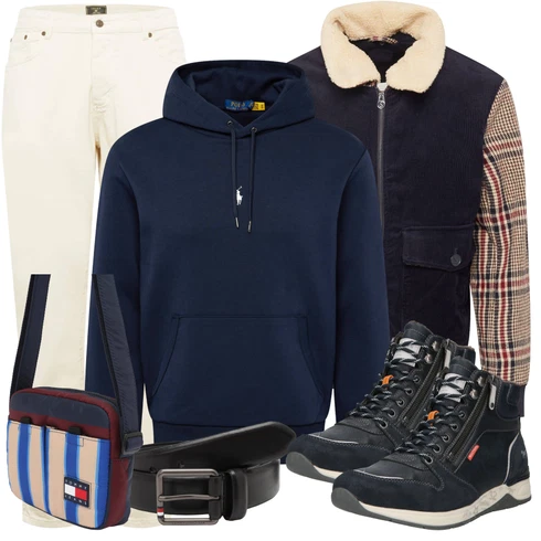 Braun/Mischfarben/Lila/Hellblau/Blau/Gelb Baguette-Tasche/Diabetiker-Tasche/MannsTasche Tommy Jeans kombinieren