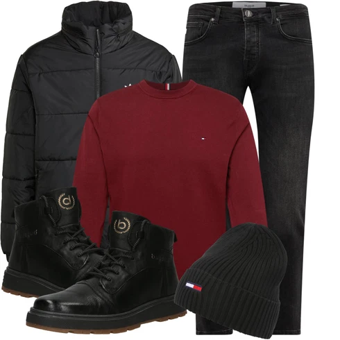 Strickjacke Tommy Hilfiger kombinieren
