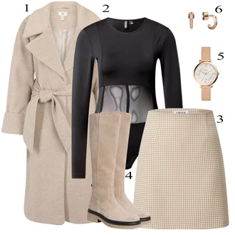 Outfit sa Crna Majica s mrežicom/Party Top/Košulja top/Odjeća za plažu/Sportka majica bez rukava/Majica dugih rukava/Dugi top Pieces "Tvoj otmjeni outfit"