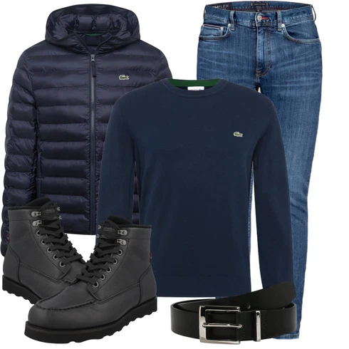 Kariert Blau/Dunkelblau/Hellblau Hose Große Größe/Slim Fit Jeans/Leder Schuhe/Low Rise Jean/Lederjacke/Sportschuhe/Regular-Fit Jeans/Push up Jeans/Knöchelstiefel/Winterjacke/Tapered-Jeans/Low Waist Jean/Damen 7/8-Länge Jeans/Schlupfjeans Tommy Hilfiger kombinieren