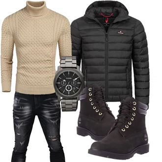 Winter Outfits Kuschel mit Schwarz Unkategorisiert GINGTTO "Cooles Winter Outfit"
