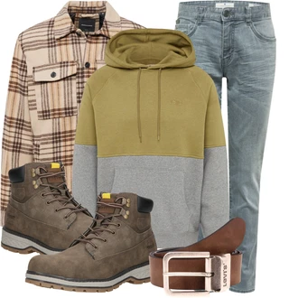 Winter Outfit mit Grau/DunkelGrau/Dunkelblau/HellGrau Hose Große Größe/Thermojeans/Straight Leg Jean/Low Rise Jean/Winterjacke/Sportschuhe/Leder Schuhe/Slim Fit Jeans/Regular-Fit Jeans/Damen 7/8-Länge Jeans/Jeans mit Schlitz/Schlupfjeans/Tapered-Jeans Tom Tailor "Cooles Winter Outfit"