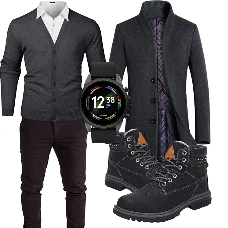 Elegantes Winter Outfit