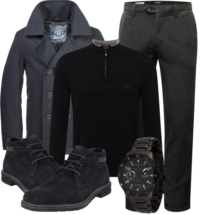 Elegantes Winter Outfit