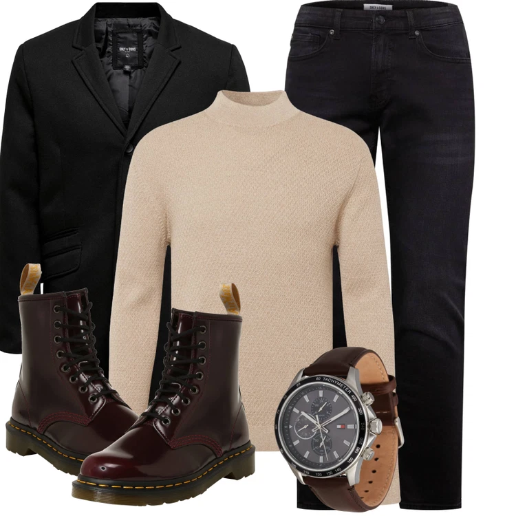 Elegantes Winter Outfit