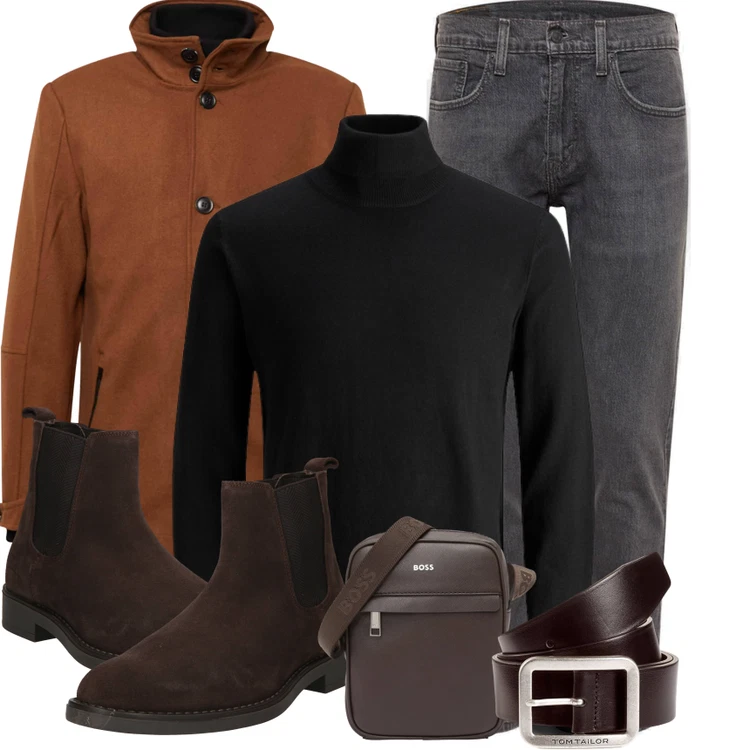 Elegantes Winter Outfit