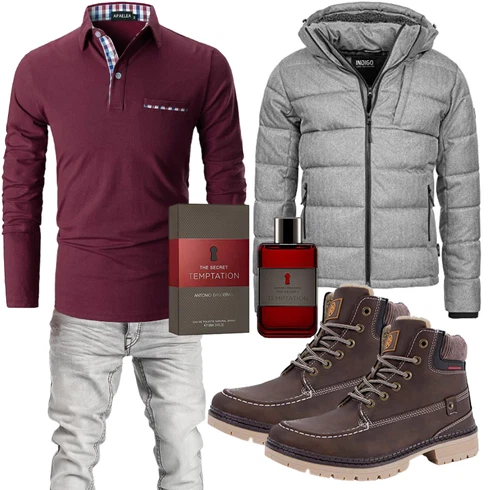 Flache Braun/DunkelBraun/Khaki Gefütterte Stiefelette/SchnürStiefel/TrekkingStiefel/Wasserfester Schuh/Wasserdichter Stiefel/Klassischer Stiefel Gaatpot kombinieren