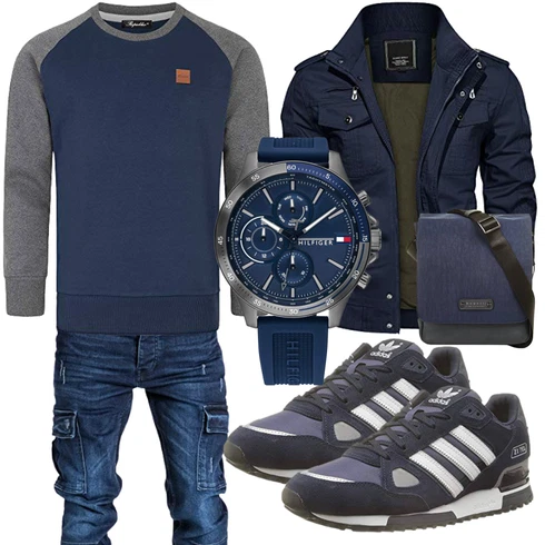 Blau Tasche/Hose/Bademode/Unkategorisiert/Sommerjacke KEFITEVD kombinieren