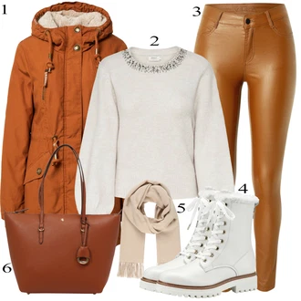 Ležérní outfity s Červená Nezařazené Vila "Ležérní outfits"