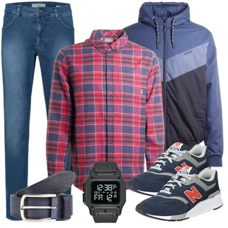 Logoprint Outfit mit Unkategorisiert New Balance "Freizeit Outfit"