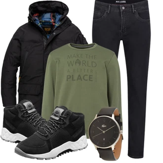 Vintage Outfits "Herbstliches Freizeit Outfit"