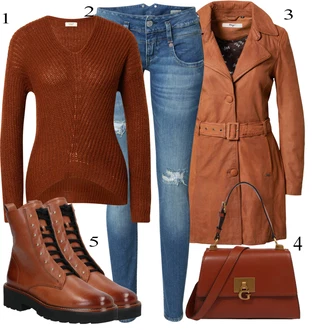 Outfit s Nezařazené Herrlicher "Zimní Outfit"