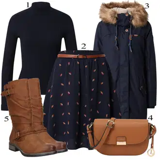 Kratka Outfit sa Tamnoplava/Ljubičasta/Crvena Kratke hlače velike veličine/Suknja/Bluza i Tunika About You "Tvoj otmjeni outfit"