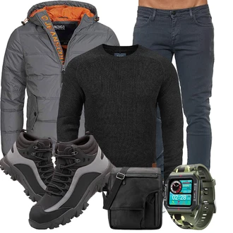 Winter Outfits Vintage mit Schwarz Unkategorisiert LEABAGS "Outfit für den Winter"Look: Uni, Indoor, Büro, Vintage, Business