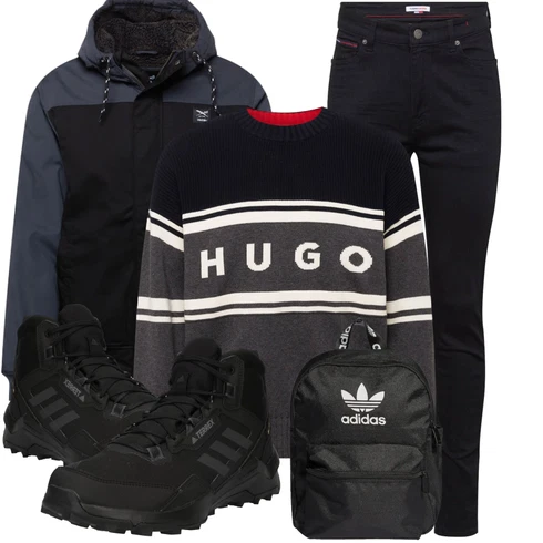 Schwarz/Dunkelblau Biker Jeans/Lederjacke/Slim Fit Jeans/Thermojeans/Leder Schuhe/Jeans mit Schlitz/Herren Lederjacke/Winterjacke/Push up Jeans/Damen 7/8-Länge Jeans/High Waist Jeans Tommy Jeans kombinieren