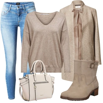 Outfit s Zelená Bullboxer "Outfity na zimu"