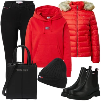 Krátká/mini Outfit "Přesně pro zimu"