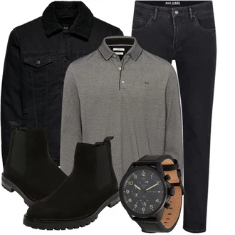 Winter Outfits mit Weiß Jeans MAC "Perfekt für den Winter"