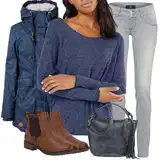 Hnědé Mustang Gumové Kotníkové Boty Outfity image