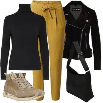 Motorka Zima Outfit s Černá Bunda Motorkářské Bund/Vlněná Bund/Bunda s Bočním Zipem/Motorkářská Bunda Freaky Nation "Perfektní na zimu"Look: Jízda na koni, Motorka