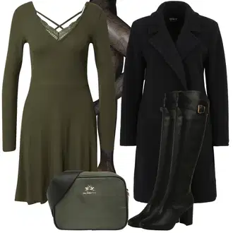 Svečane kombinacije "Trendi zimski outfit"