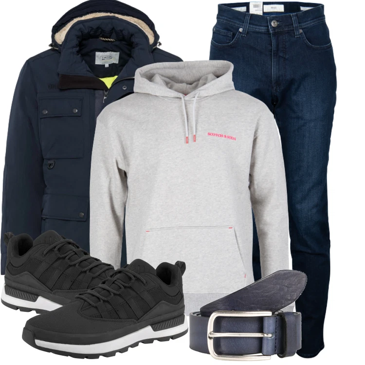 Winterlicher Look