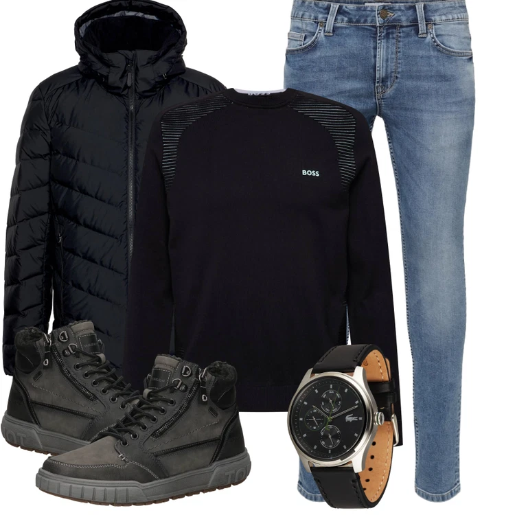 Winterlicher Look