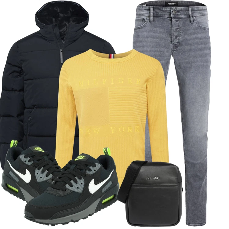 Winterlicher Look
