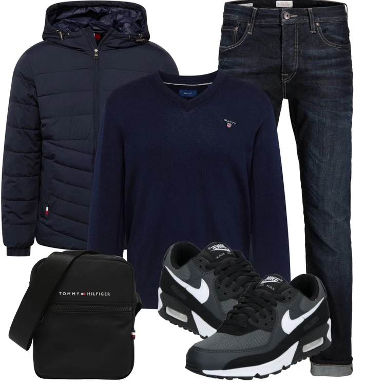 Winterlicher Look