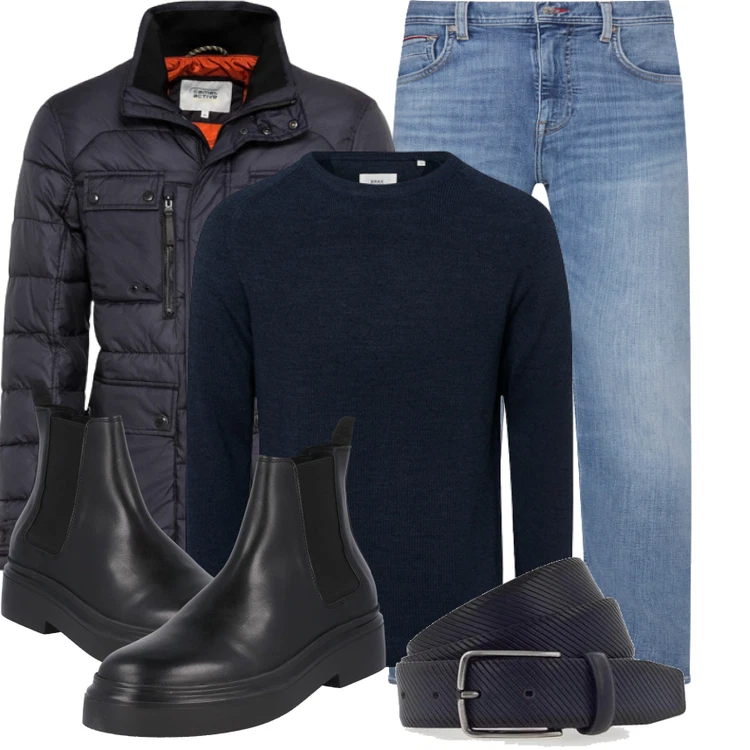 Winterlicher Look