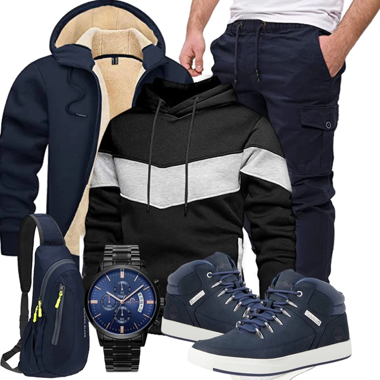 Winterlicher Look