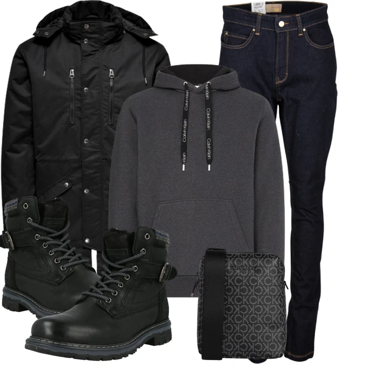 Winterlicher Look